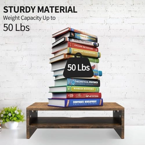 Monitor Stand Riser - 2-Tier 5.3 inches 44lbs