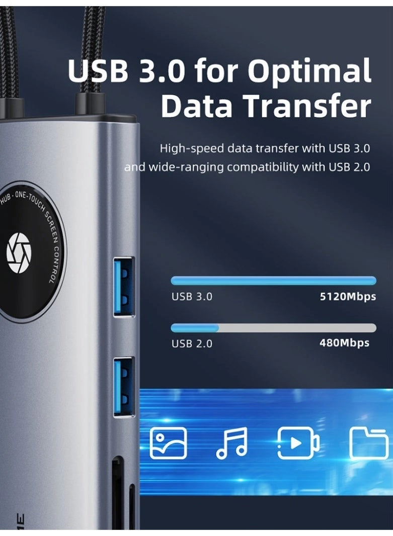USB-C ADAPTER HUB - USB C