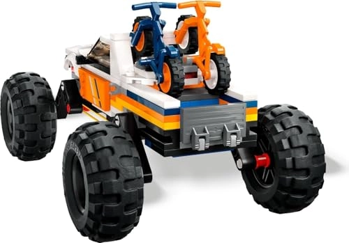 City 4x4 Off-Roader Adventures Camping Set (60387) - Monster Truck Style Working Suspension