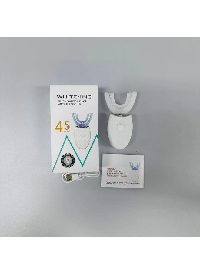 Ultrasonic Electric Toothbrush - U-Shaped 360° Cleaning IPX7 Waterproof