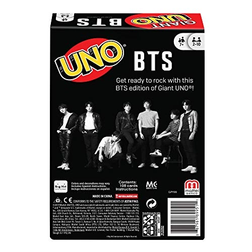 Giant UNO BTS - Card Game
