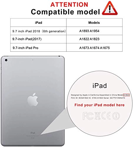 Tempered Glass Screen Protector for iPad 6th 5th Generation 9 7
