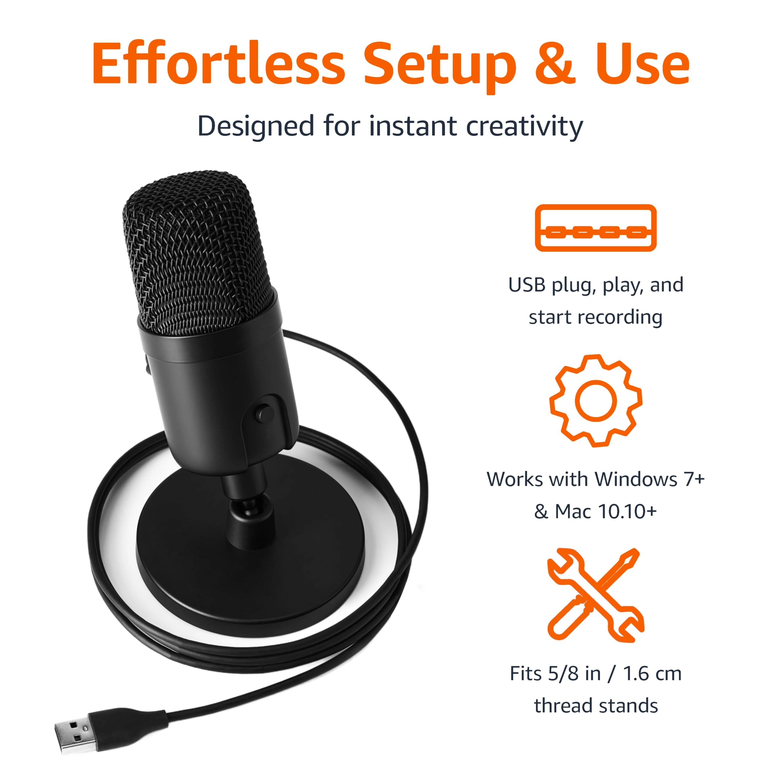 Mini USB Condenser Microphone