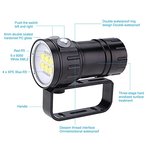 Diving Flashlight - 120 degrees