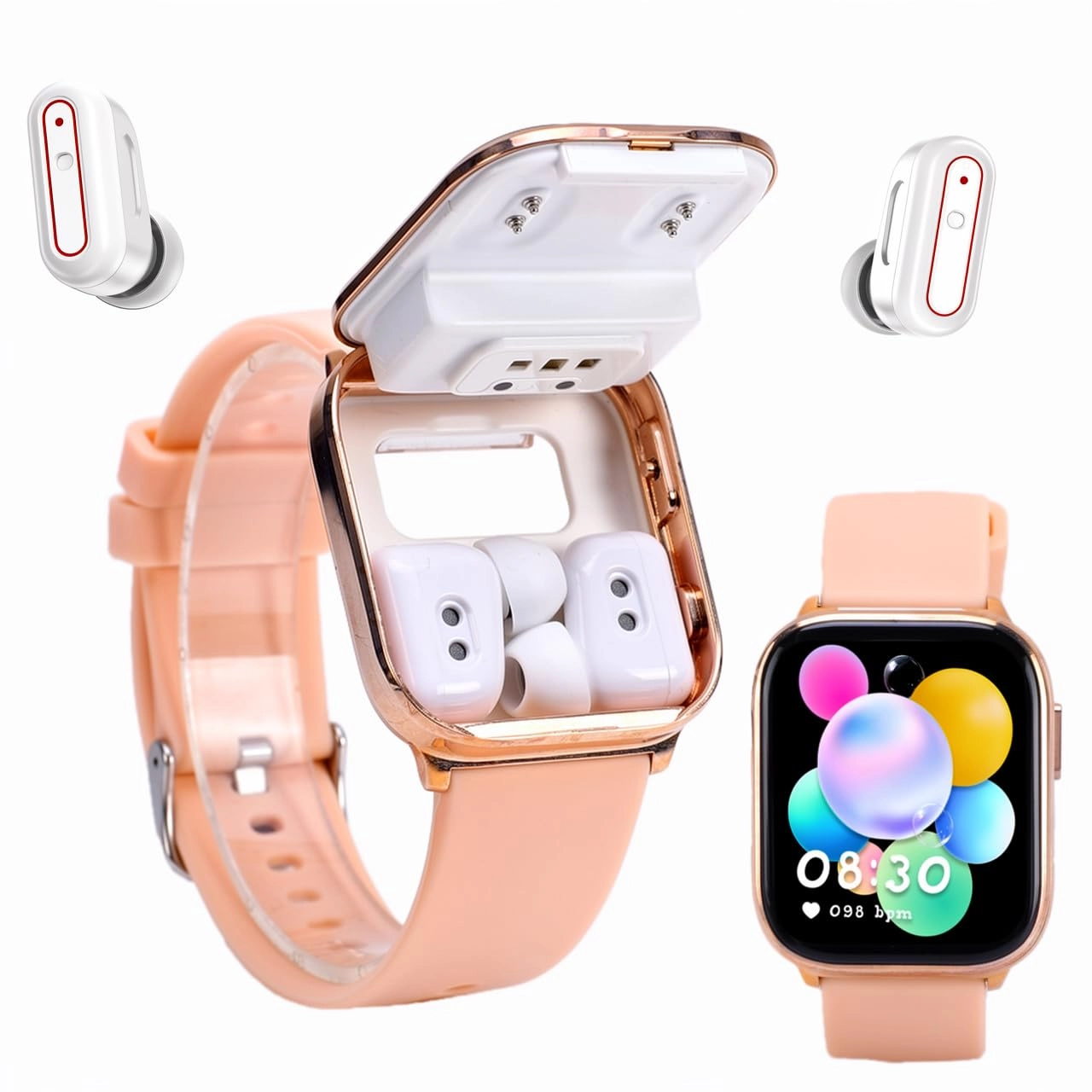 Fabater Smart Watch with Earbuds - 1.85 inch