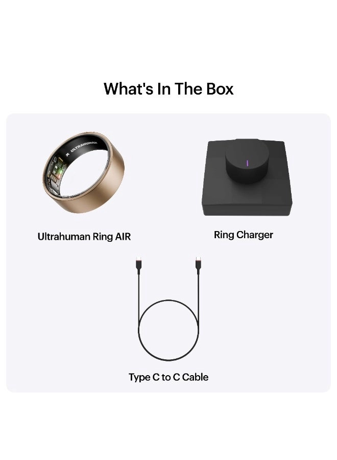 Ring AIR - Size 12 Space Silver