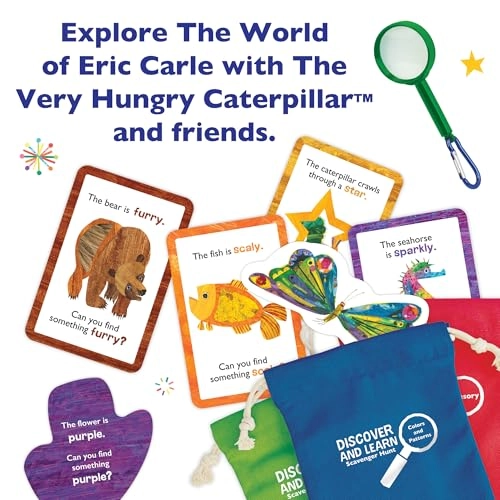 World of Eric Carle Discover & Learn Toddler Scavenger Hunt Game - Ages 3 and up