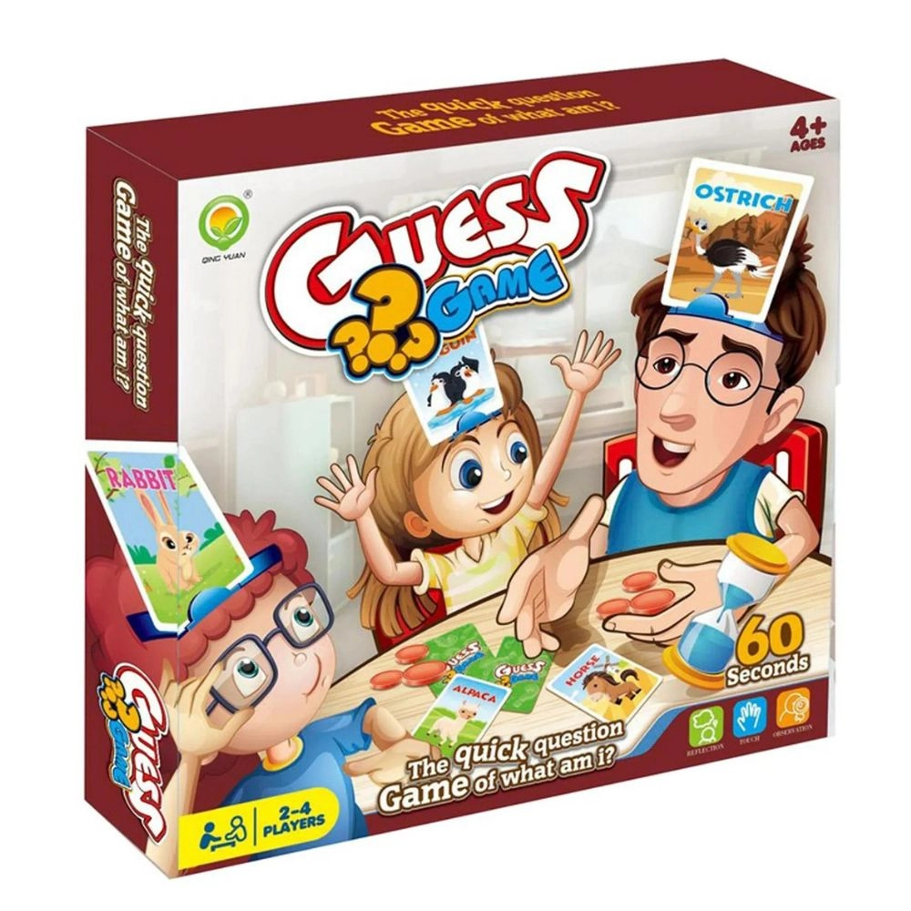 Jawda Animal Guess Card Game - 4 years & above