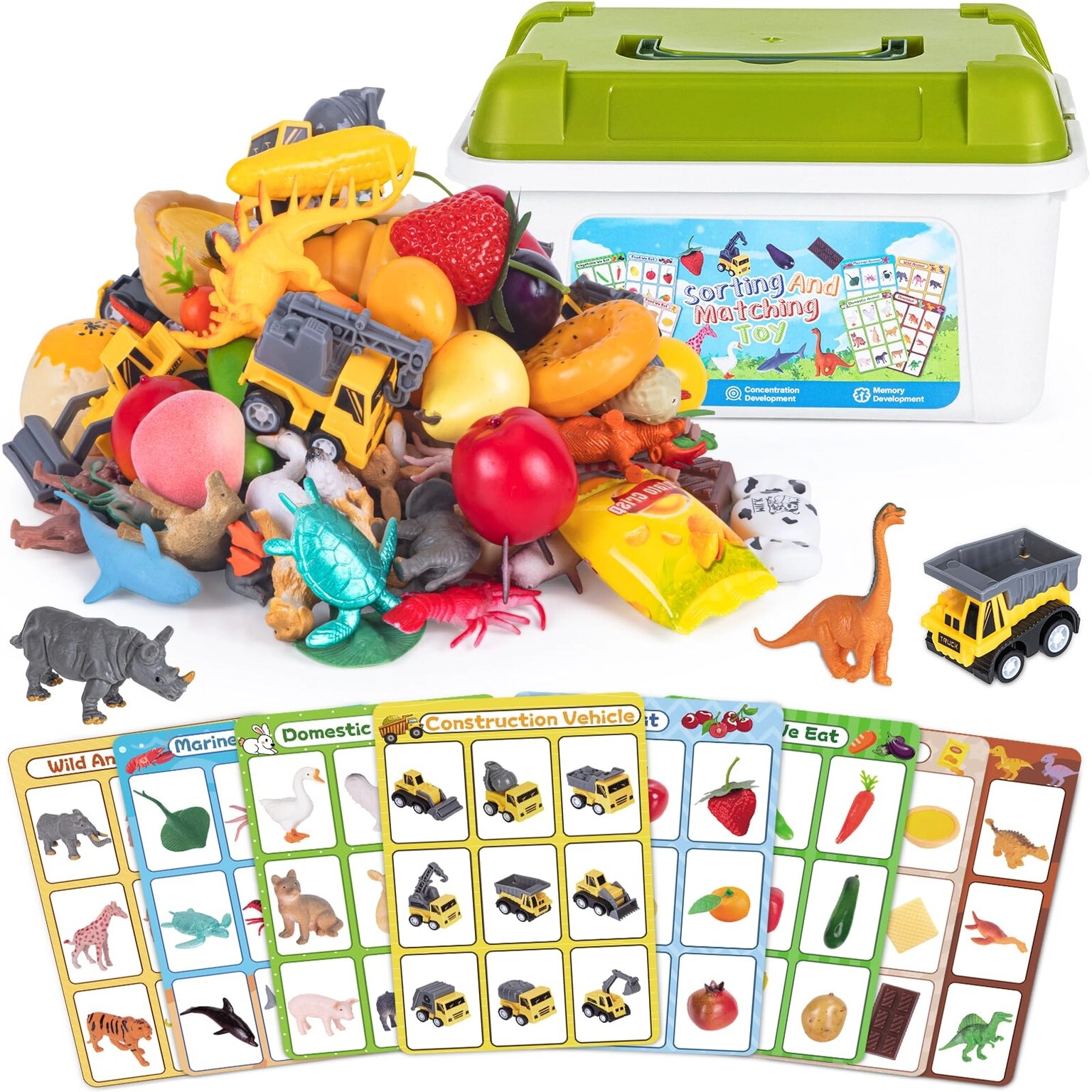 Fimeetoy Sorting Toy - 3+ 72 pieces