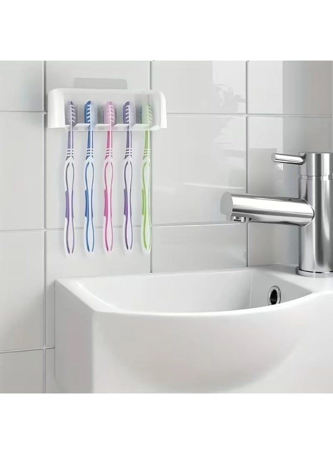 Wall-Mounted Toothbrush Holder