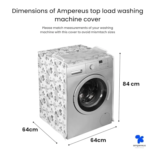 Polyester Front Load Washing Machine Cover - 8.5 Kg 9 Kg 9.5 Kg 10 Kg