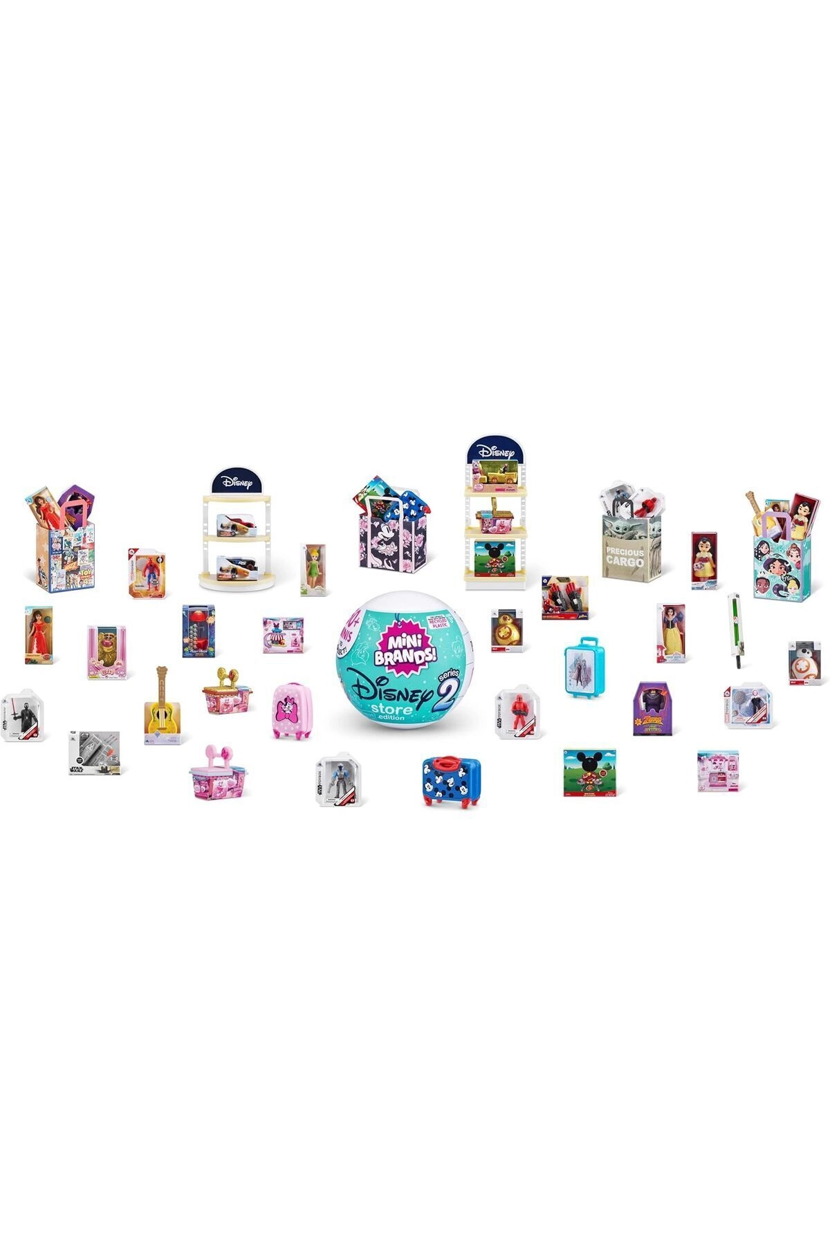 Mini Brands Disney Store Edition Collectible Capsule - 5 pcs