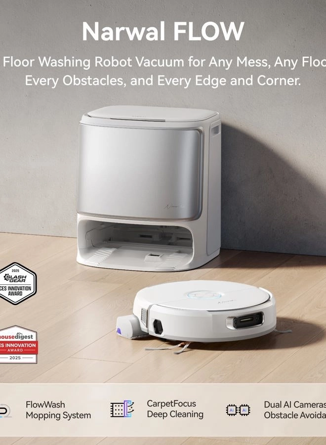 Flow - Robot Vacuum and Mop Combo