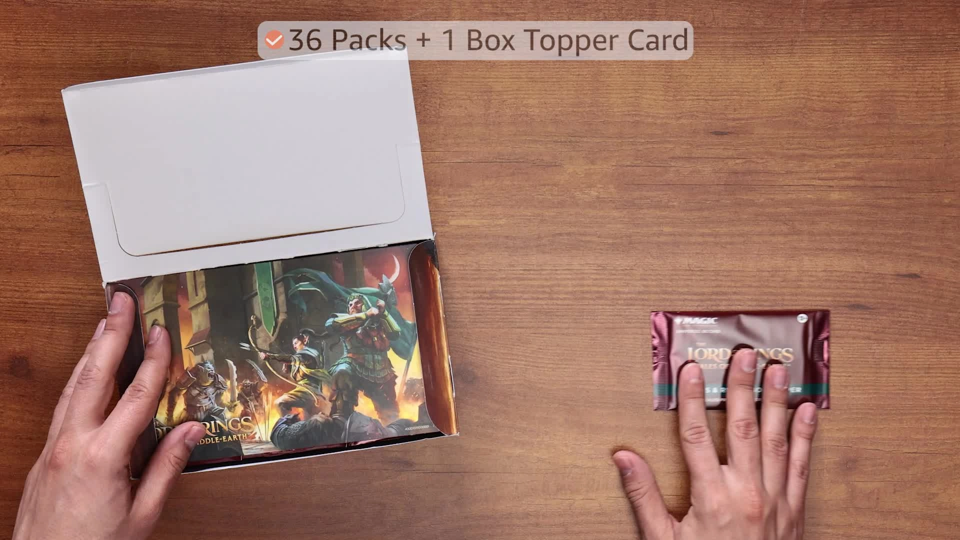 Lord of the Rings: Tales of Middle-Earth Draft Booster Box - 15 cards