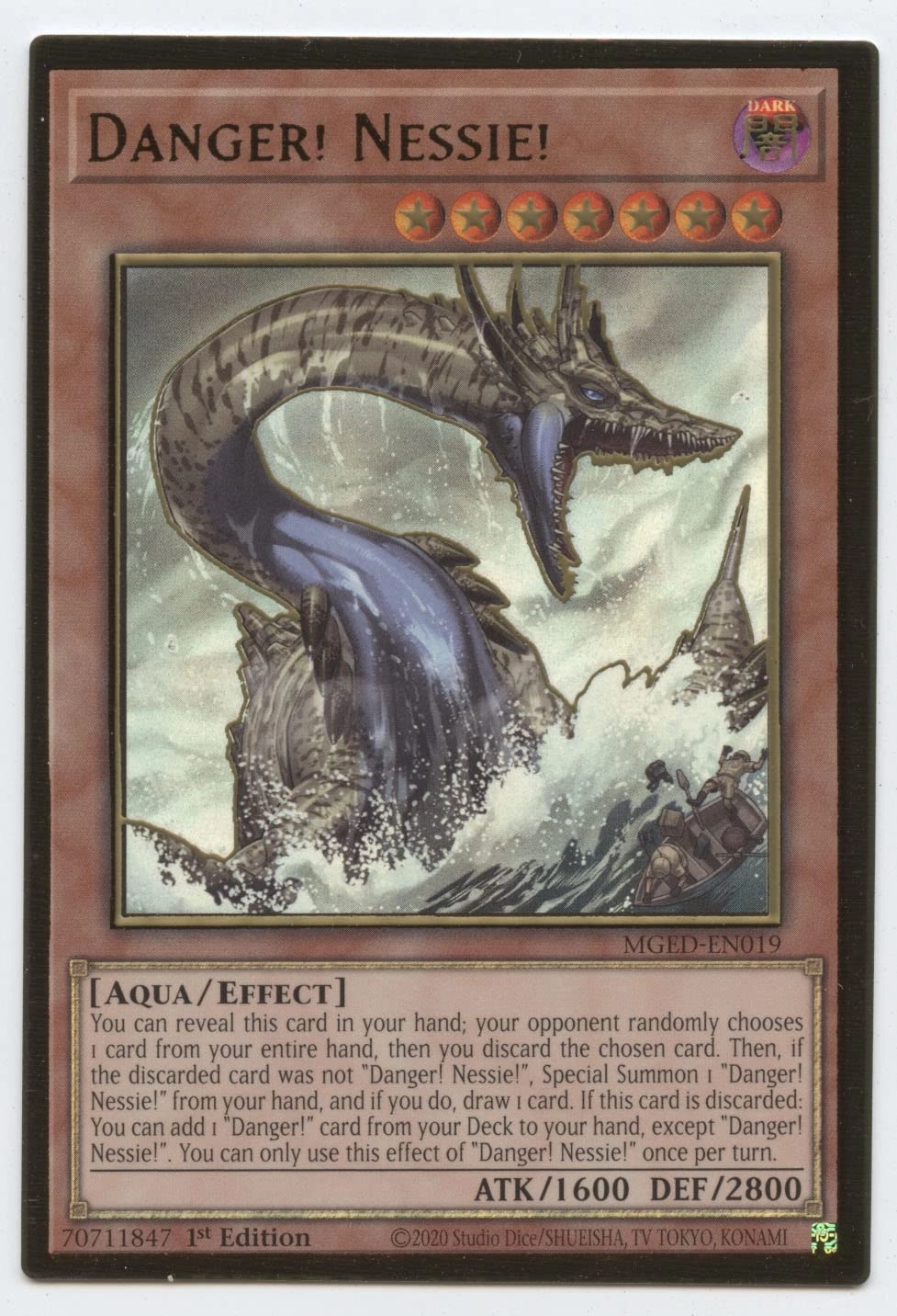 Yu-Gi-Oh! Danger! Nessie! MGED-EN019