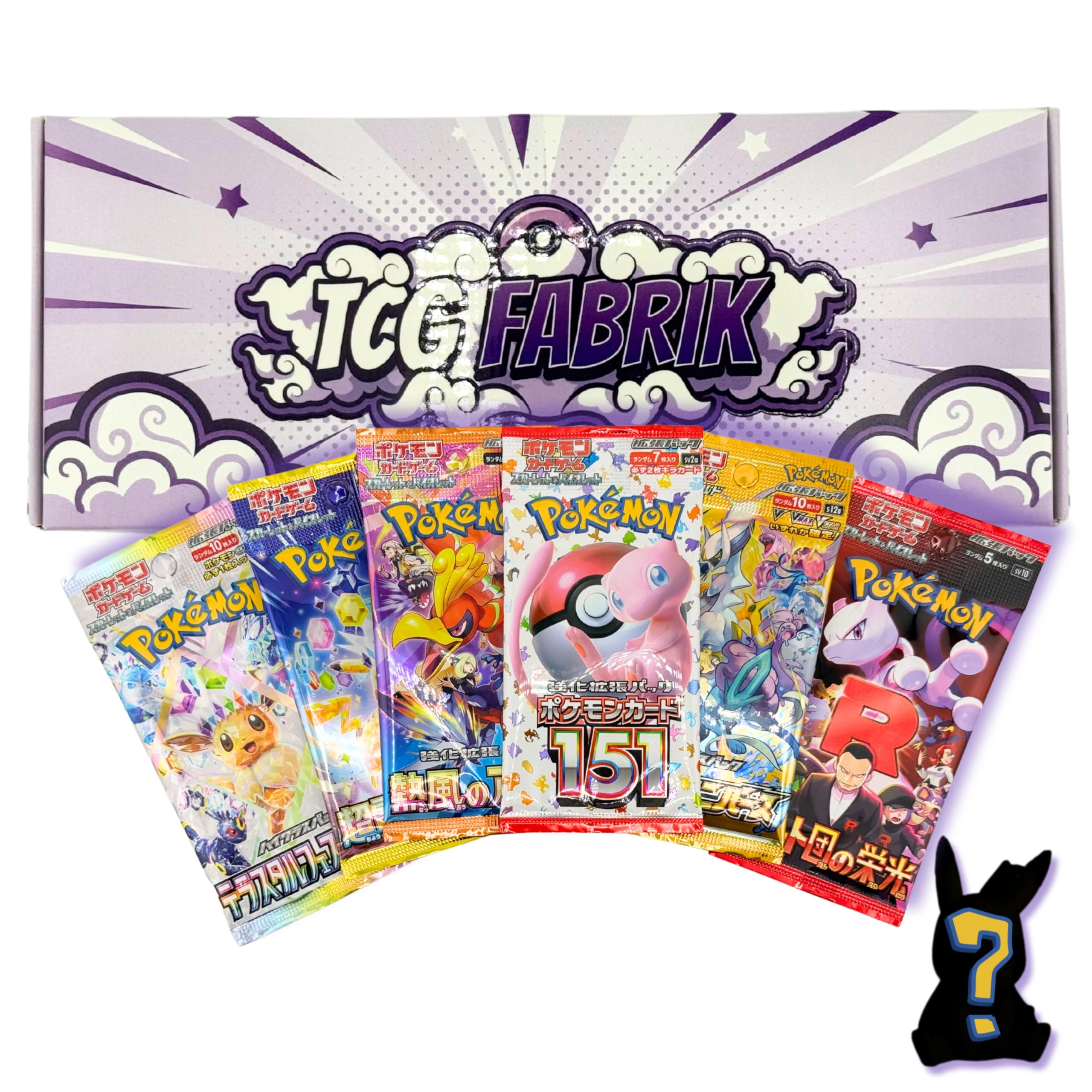 TCG Fabrik 151 - Japanese + Terastal Festival + Team Rocket + SuperElectric Breaker + VSTAR + Heat Wave