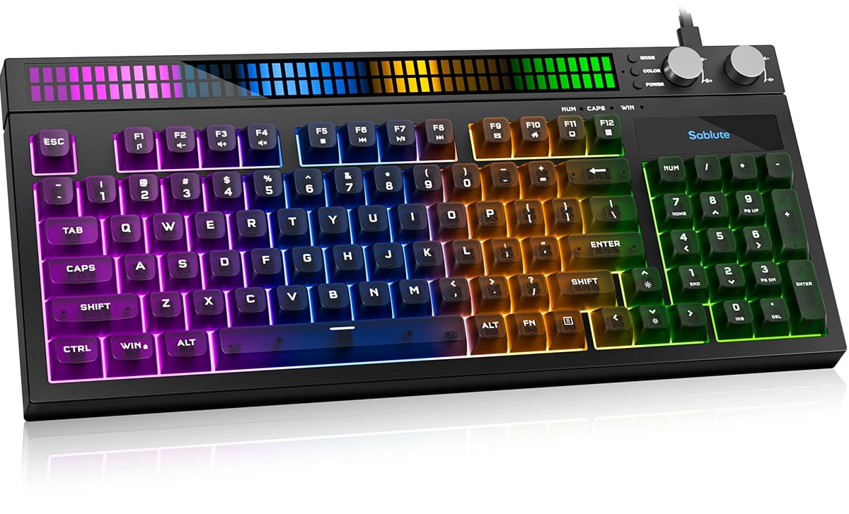 SABLUTE Keyboard Gaming - USB-C