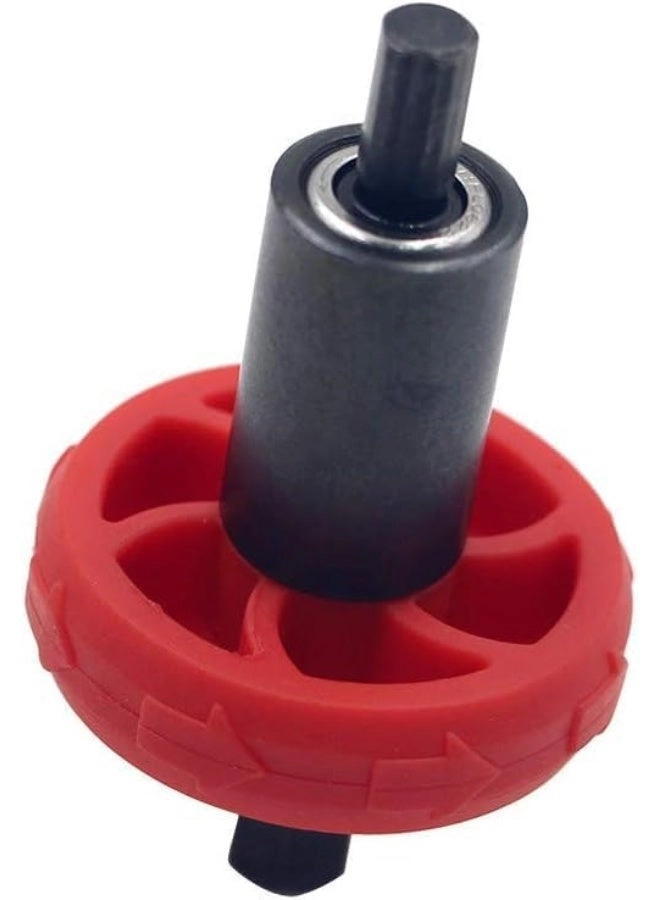 Jump Start Electric Engine Drill Bit Adapter - Red and Black