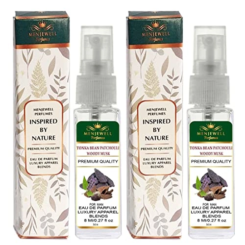 Tonka Bean Patchouli Woody Musk - 16ml Eau de Parfum Pack