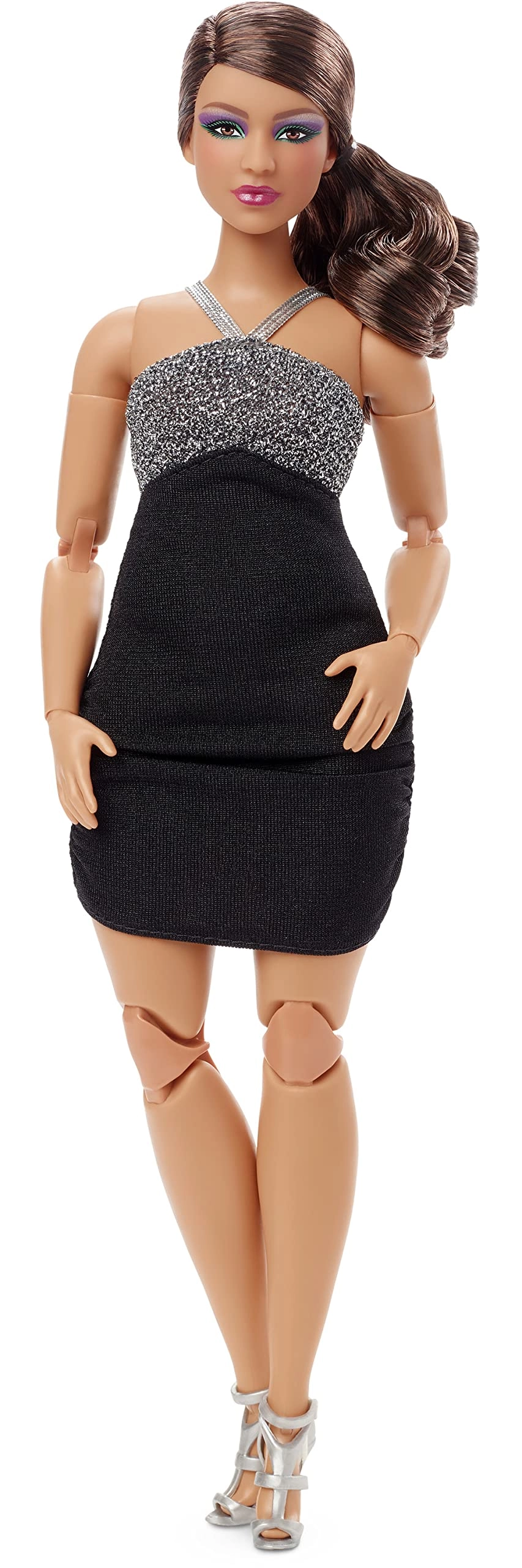 Barbie Looks - Brunette Wavy Hair Curvy Body Type