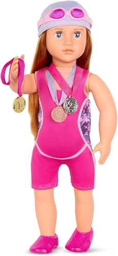 Maya Deluxe Swimmer Doll - 18 Inch Multicolor