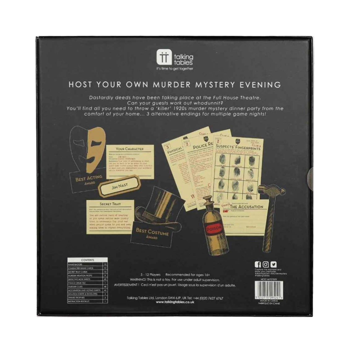 Host Your Own Murder Mystery: 1920s Dinner Party