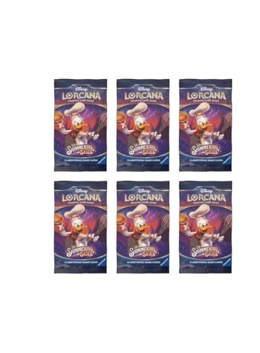 Lorcana Booster Pack - 12 Card 6pcs