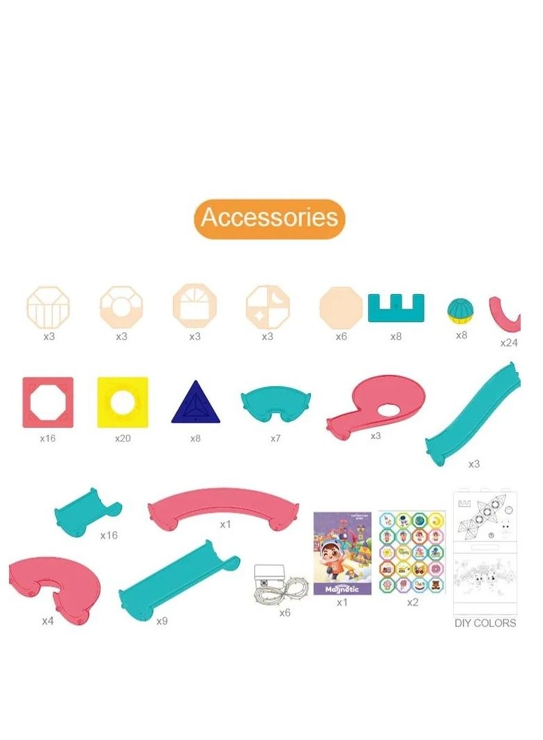 Magnetic Building Block - 145 pcs