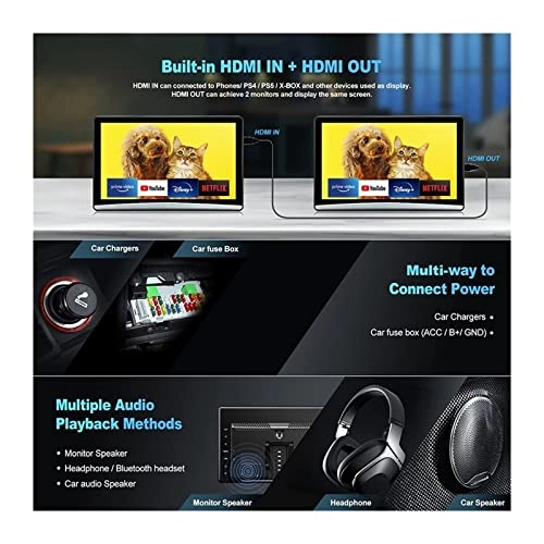 Headrest Screen - 13.3 Inch