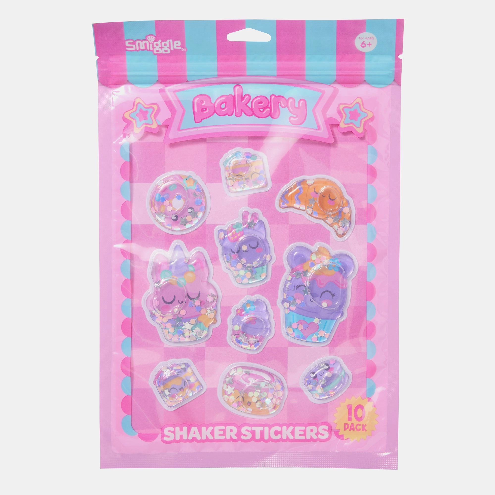 Smiggle Shaker Activity Sticker Book 10 pcs