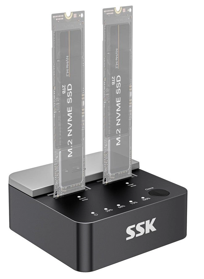SSK NVMe SSD Cloner - Dual Bay