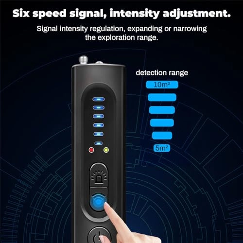 Hidden Camera Detector - RF Signal Scanner IR Detection