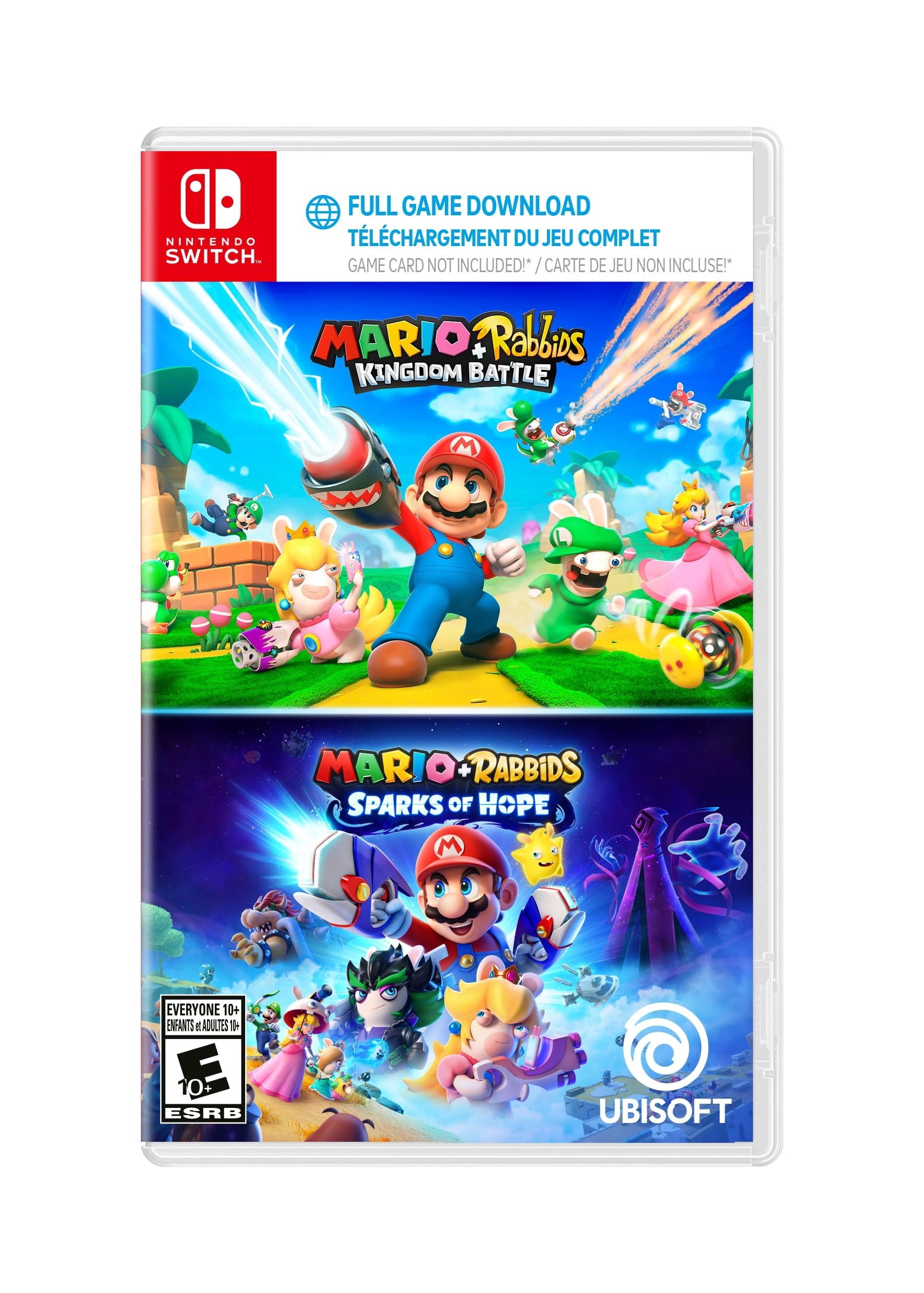 Mario + Rabbids Kingdom Battle and Sparks of Hope