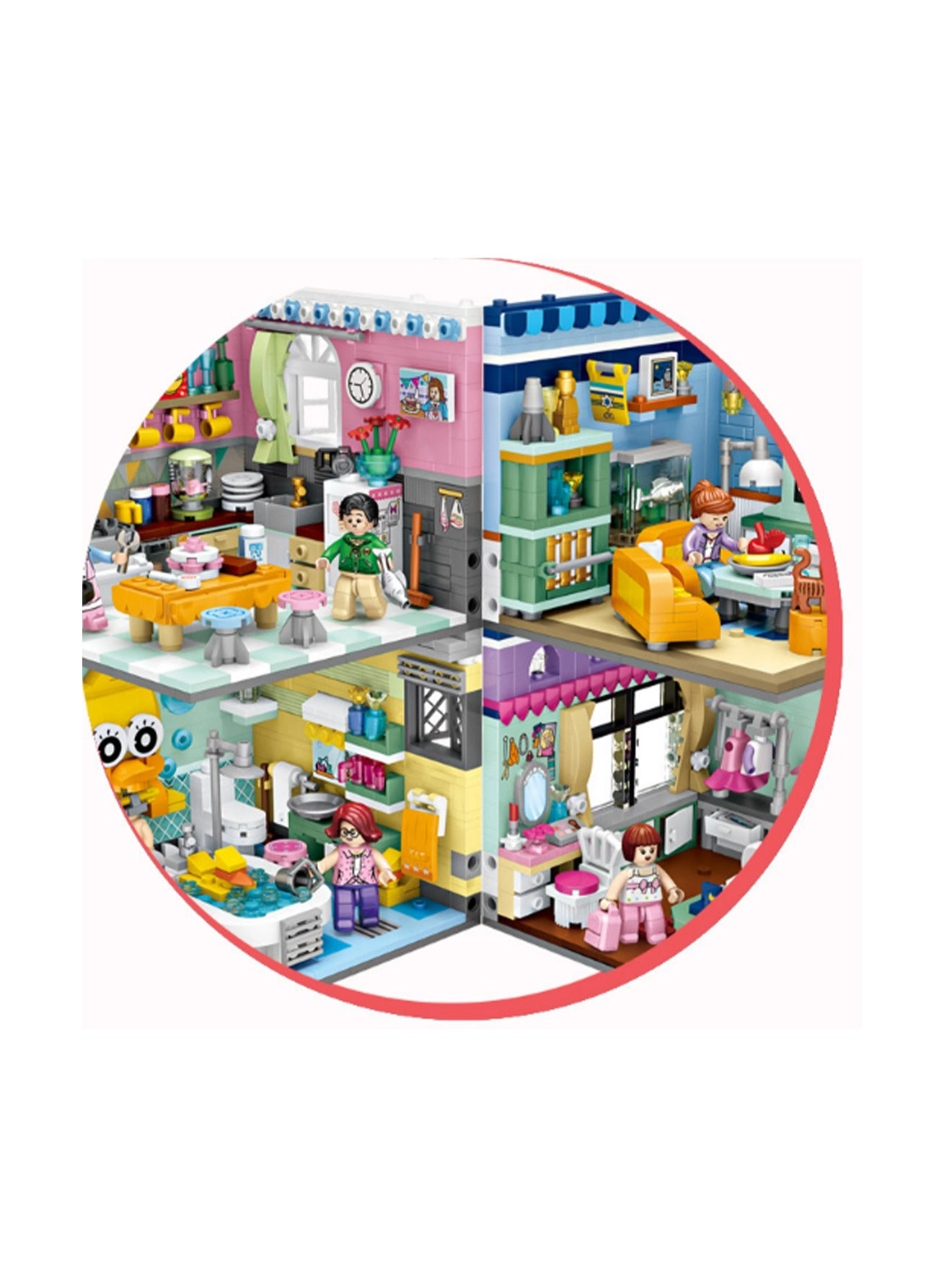 Living Room Model Set - 541 pcs