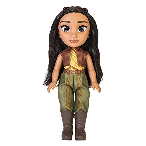 JAKKS Pacific Raya Warrior Doll - 14" / 35cm Long Flowing Hair Ages 3+