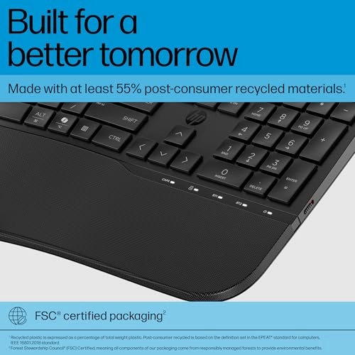 680 Comfort Dual-Mode Keyboard - EN Wireless