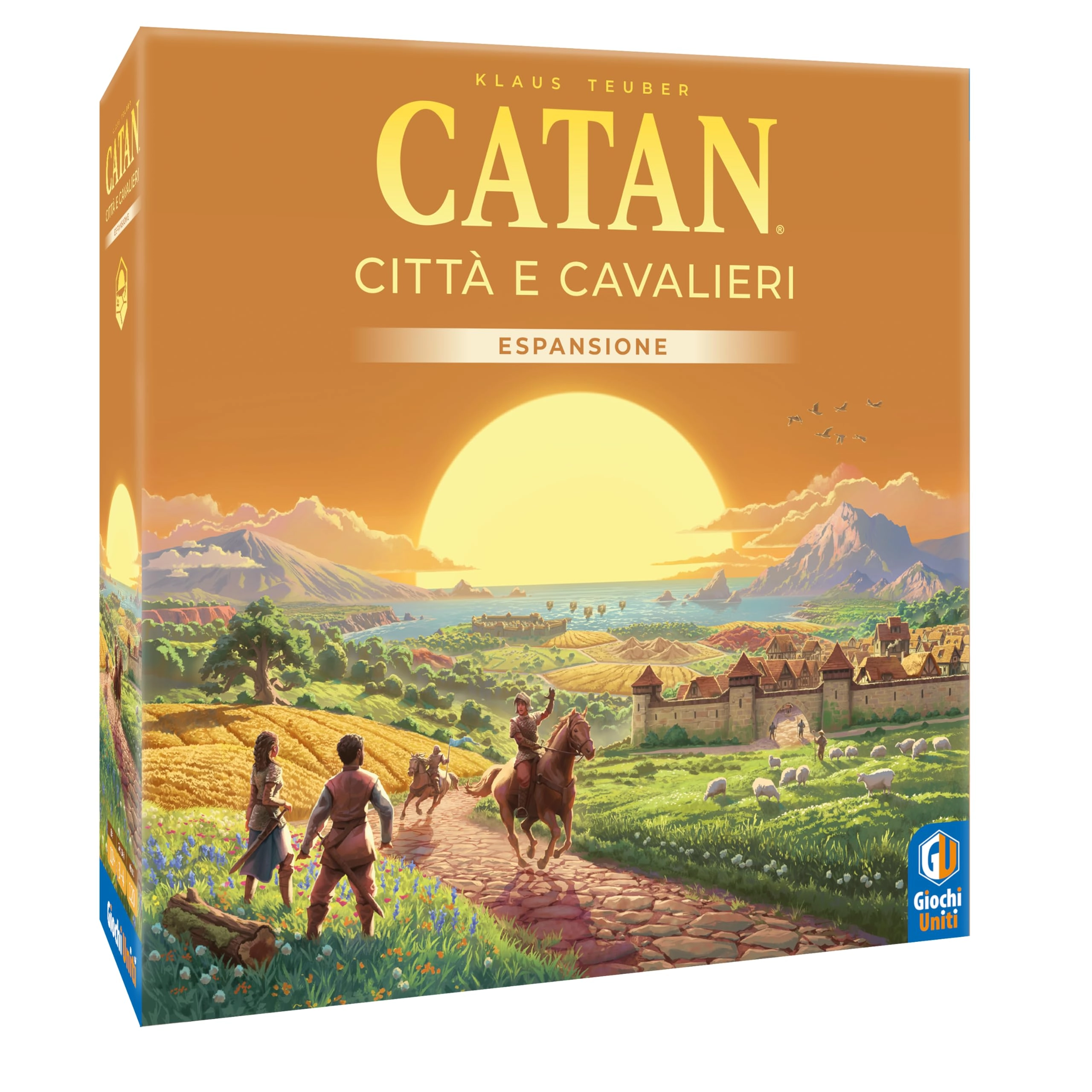 Giochi Uniti Catan Relaunch: Cities and Knights (Italian)