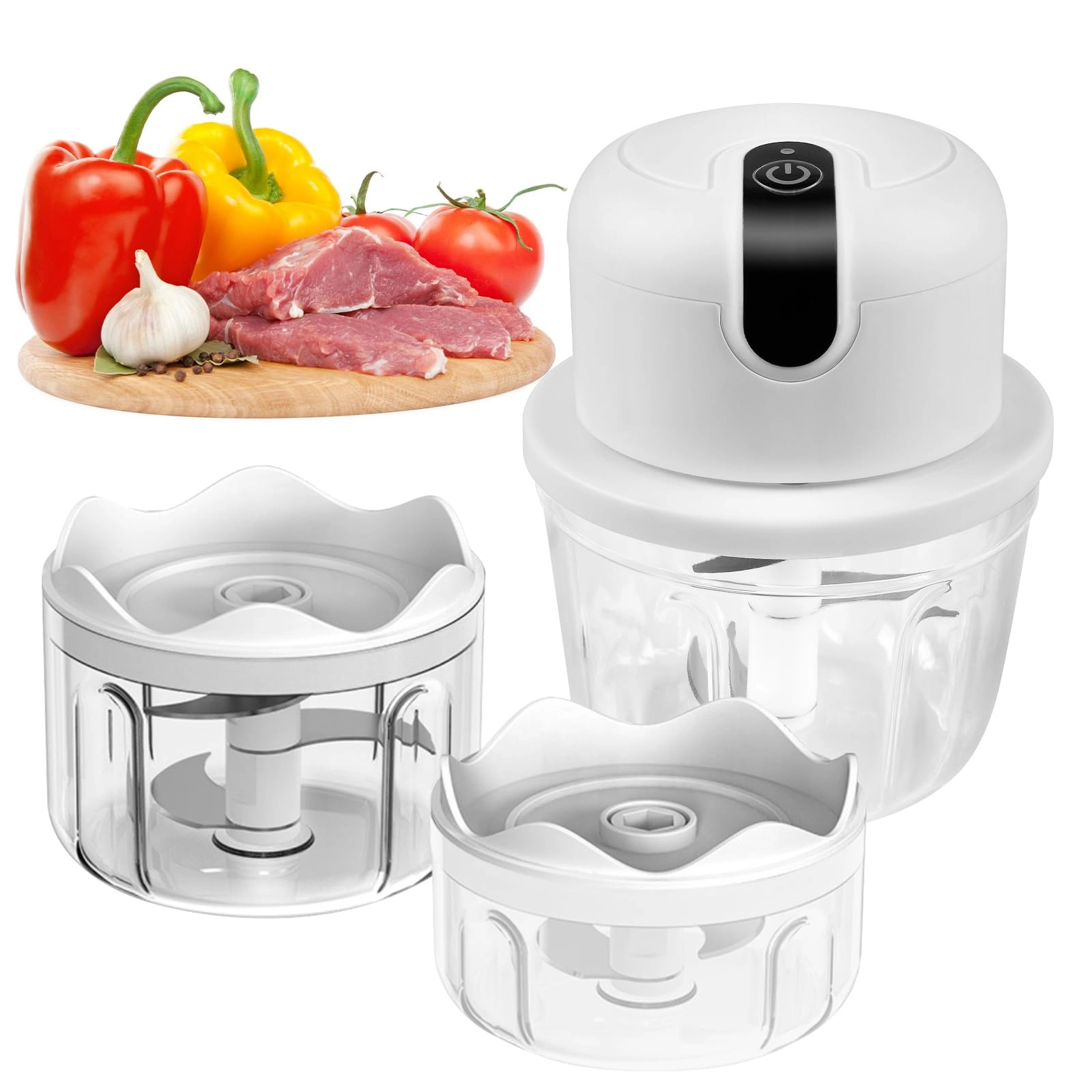 BYZESTY Electric Chopper - 100ml 250ml 300ml USB