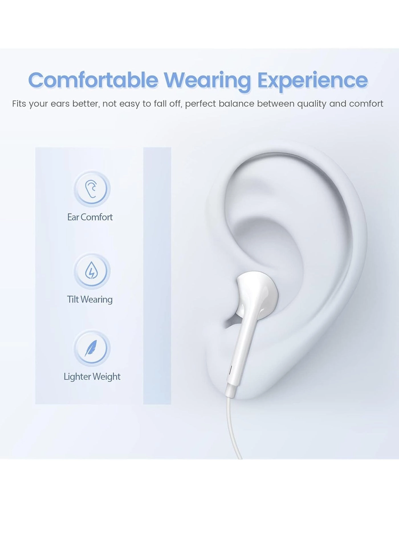 Earbuds Wired Earbud Pack
