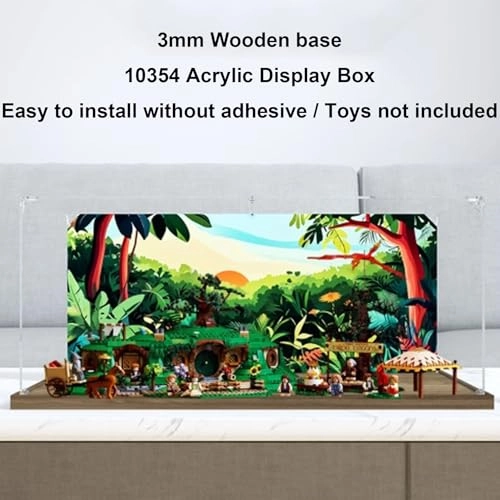 Acrylic Display Case for LEGO Char Block Model 10354
