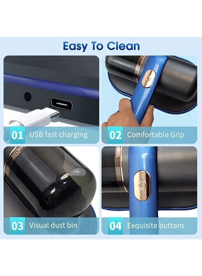 4-in-1 Wireless Handheld Vacuum Cleaner - 2000mAh