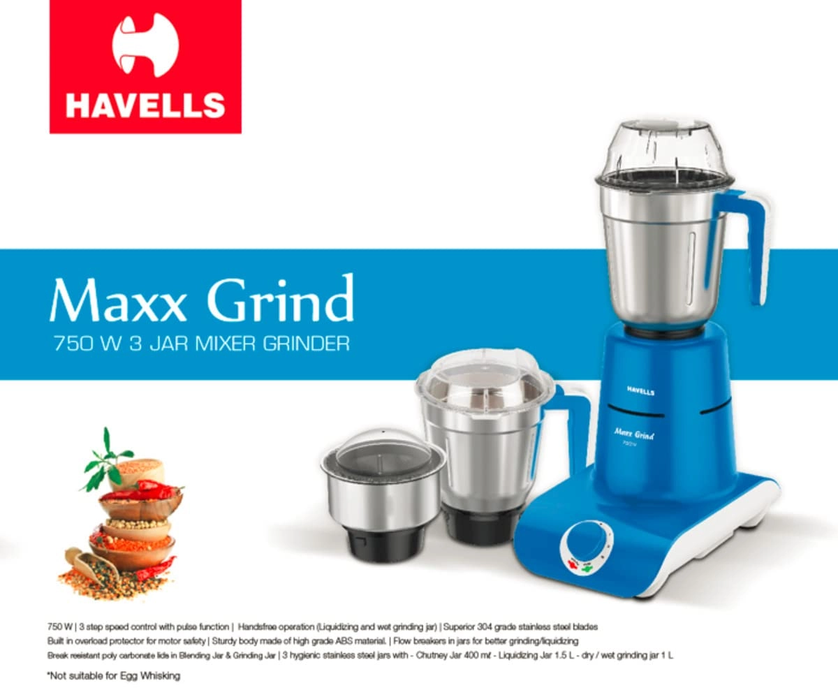Maxx Grind Mixer Grinder - 750 W
