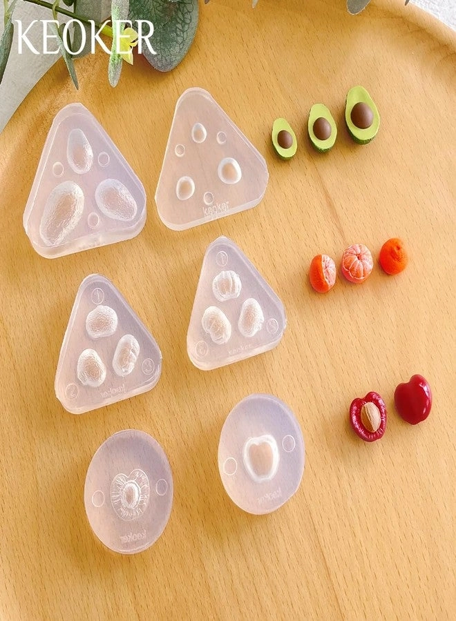 Fruit Polymer Clay Earring Molds
