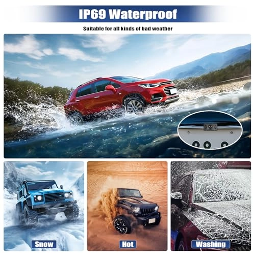 Rear View Camera - Night vision Wired 1080P