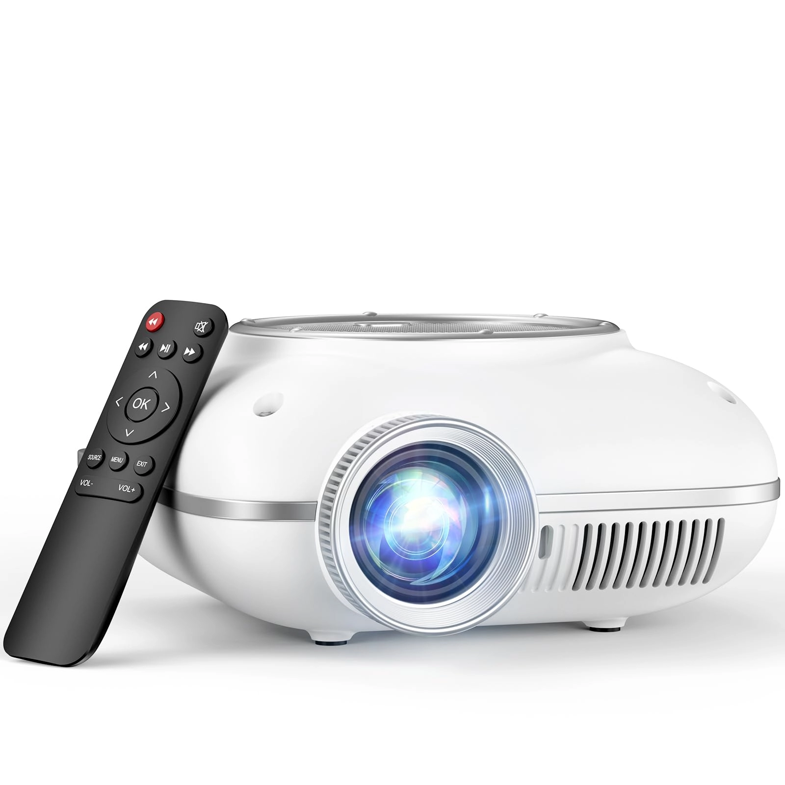 HOMPOW Mini Projector 1280 x 720 pixels