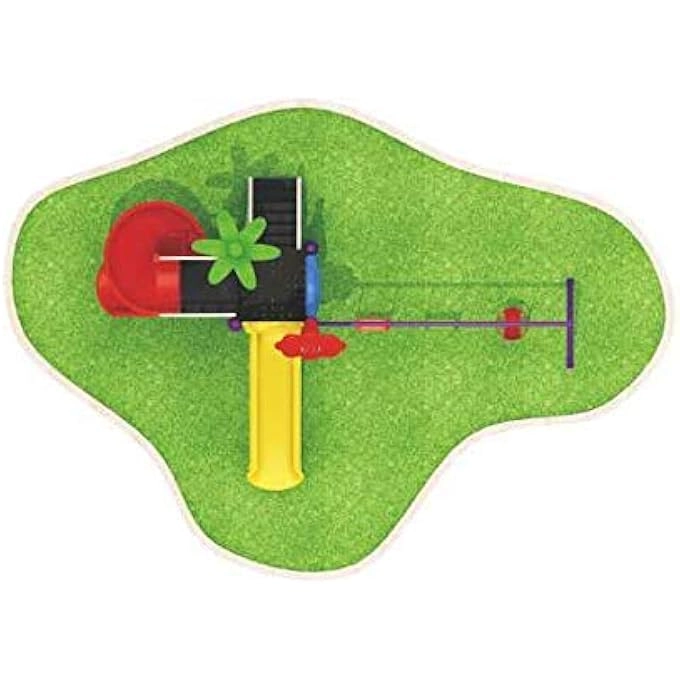 RW-12045 - KIDS OUTDOOR ADVENTURE PLAYSET PLAY-GROUND TOYS 630X400X330CM