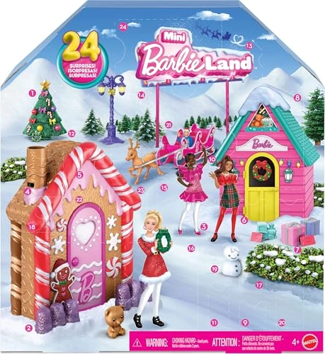 Mini Land Advent Calendar - 1.5" Dolls 24 Days of Surprises