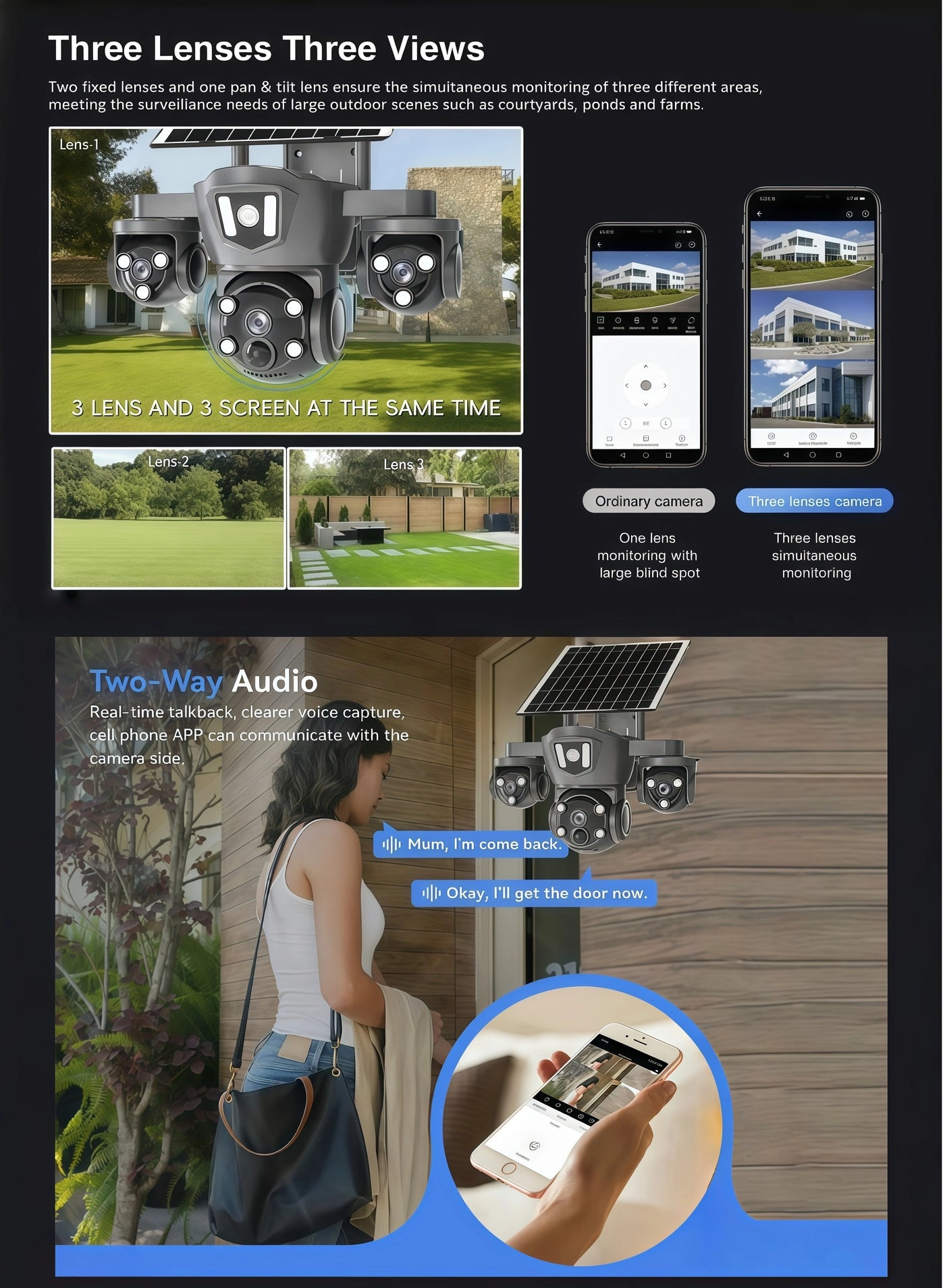 Outdoor Security Camera 6K