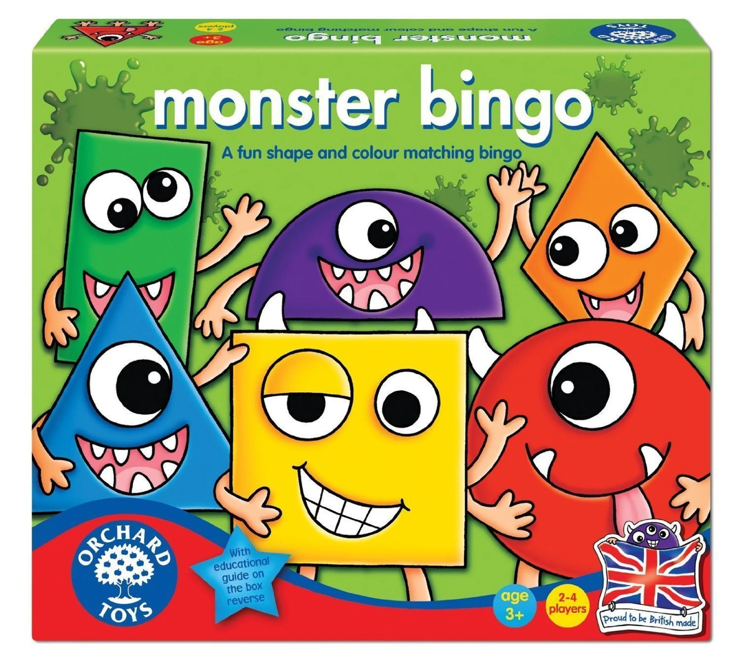 Orchard Monster Bingo - Suitable for 2 years to 6 years