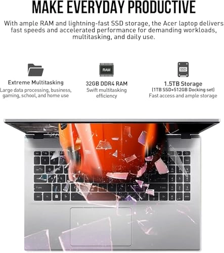 Aspire 3 - 15.6'' Ryzen 7-5700U 16GB DDR4 1TB SSD